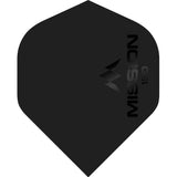 Mission Logo 150 Dart Flights - 150 Micron - No2 - Std - Matt - view 2