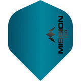 Mission Logo 150 Dart Flights - 150 Micron - No2 - Std - Matt - view 4