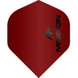 Mission Logo Dart Flights - 100 Micron - No2 - Std - Matt - view 4