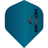 Mission Logo Dart Flights - 100 Micron - No2 - Std - Matt - view 3