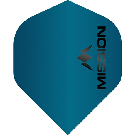 Mission Logo Dart Flights - 100 Micron - No2 - Std - Matt - view 3