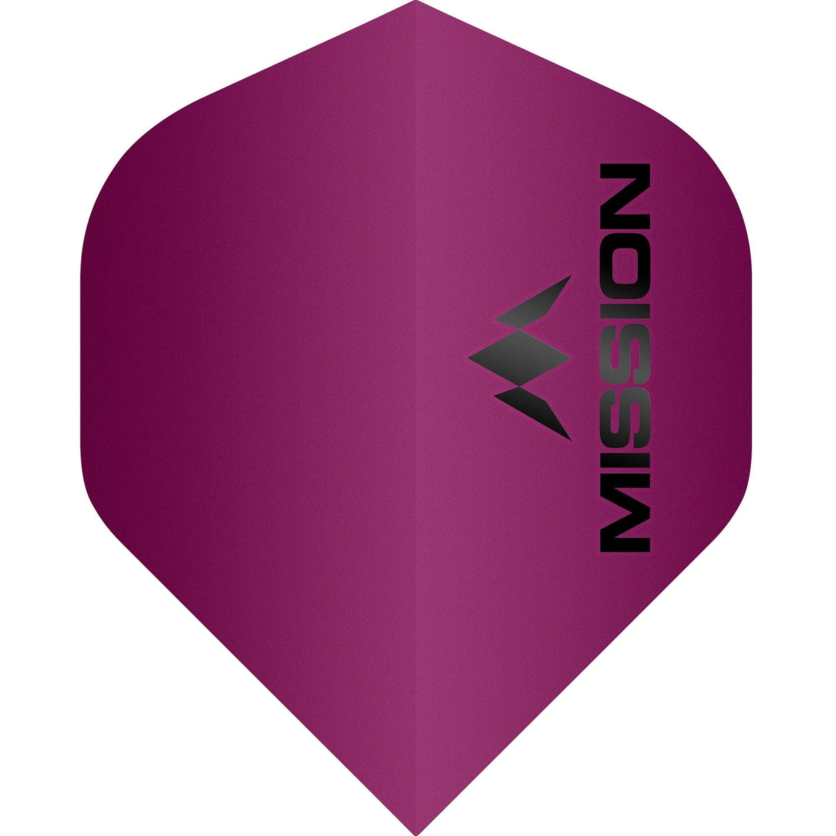 Mission Logo Dart Flights - 100 Micron - No2 - Std - Matt - view 11