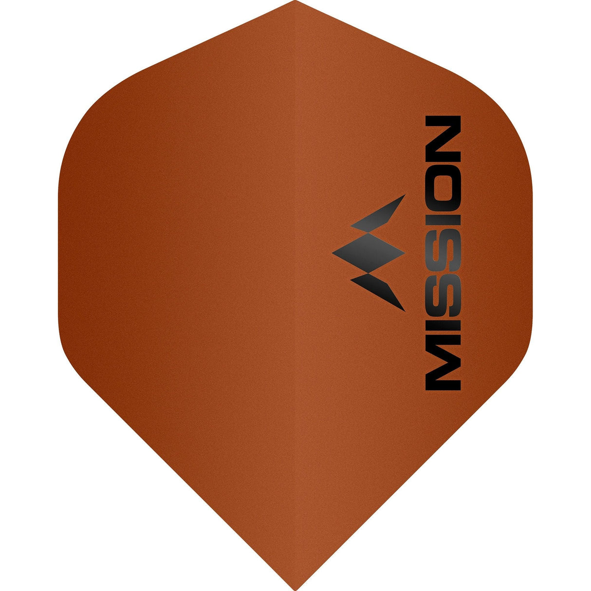 Mission Logo Dart Flights - 100 Micron - No2 - Std - Matt - view 8