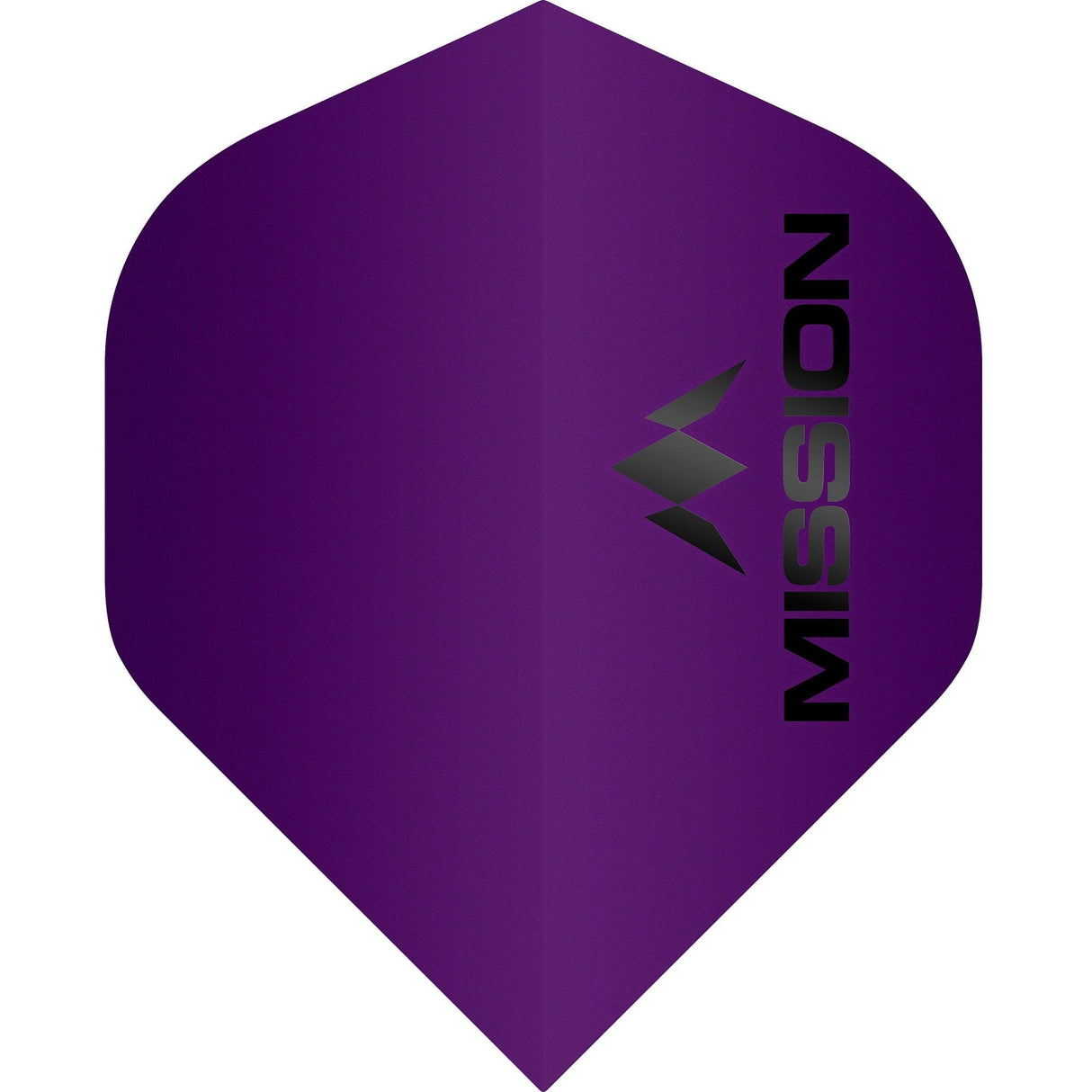 Mission Logo Dart Flights - 100 Micron - No2 - Std - Matt - view 9