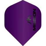 Mission Logo Dart Flights - 100 Micron - No2 - Std - Matt - view 9