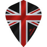 *Mission Alliance Union Jack Dart Flights - Kite - Black - view 2