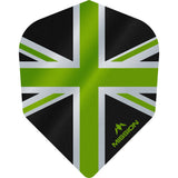 *Mission Alliance Union Jack Dart Flights - No6 - Std - Black - view 3