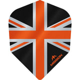 *Mission Alliance Union Jack Dart Flights - No6 - Std - Black - view 8