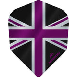 *Mission Alliance Union Jack Dart Flights - No6 - Std - Black - view 6