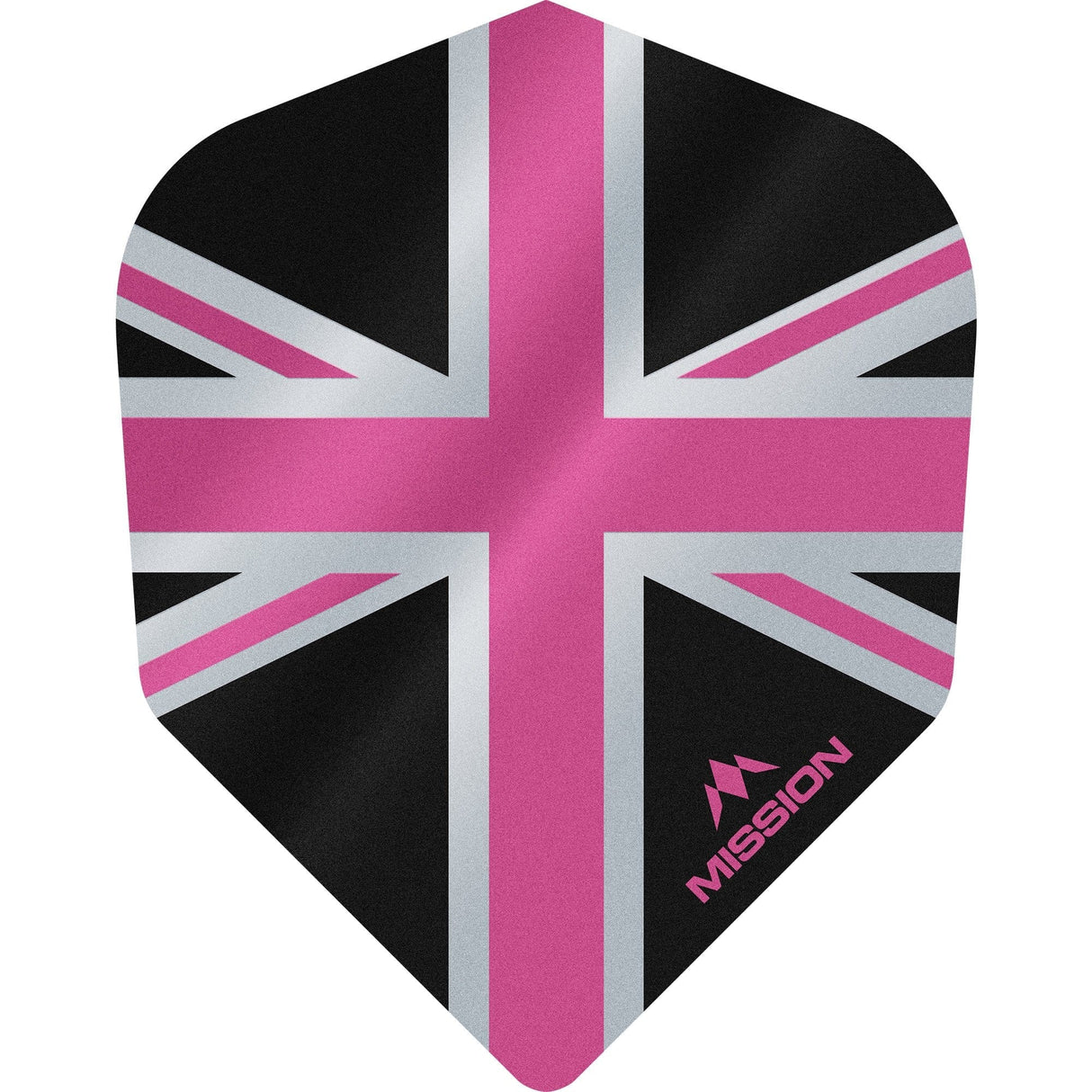 *Mission Alliance Union Jack Dart Flights - No6 - Std - Black - view 5