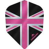 *Mission Alliance Union Jack Dart Flights - No6 - Std - Black - view 5
