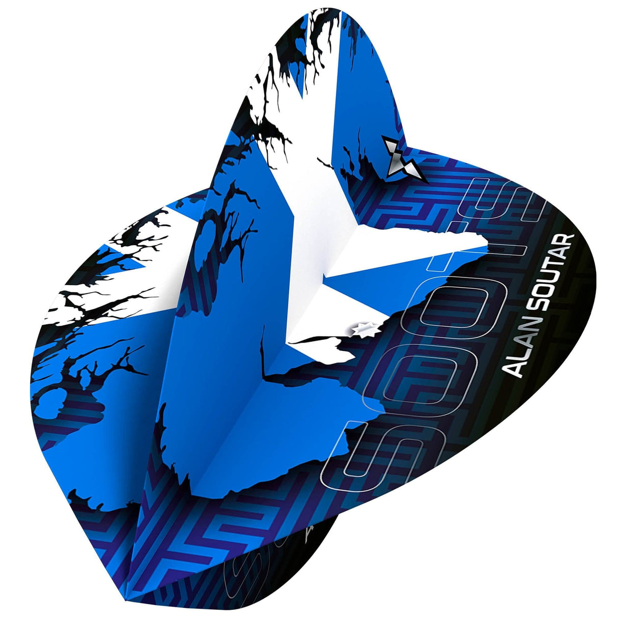 Mission Solo Dart Flights - 100 Micron - Pear - Alan Soutar - Soots - view 2