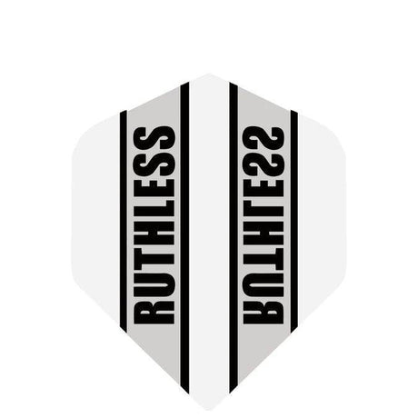 Ruthless - Clear Panel - Dart Flights - 100 Micron - Mini - Std - The Darts Shop