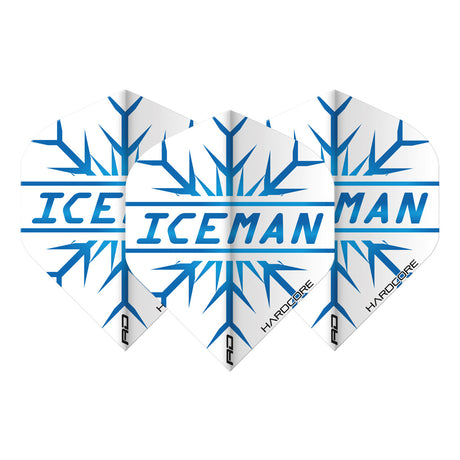 Hardcore Gerwyn Price Snowflake Standard Dart Flights by Red Dragon - view 2