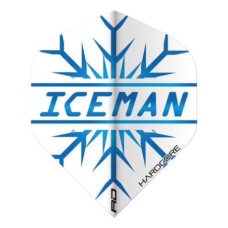 Hardcore Gerwyn Price Snowflake Standard Dart Flights by Red Dragon