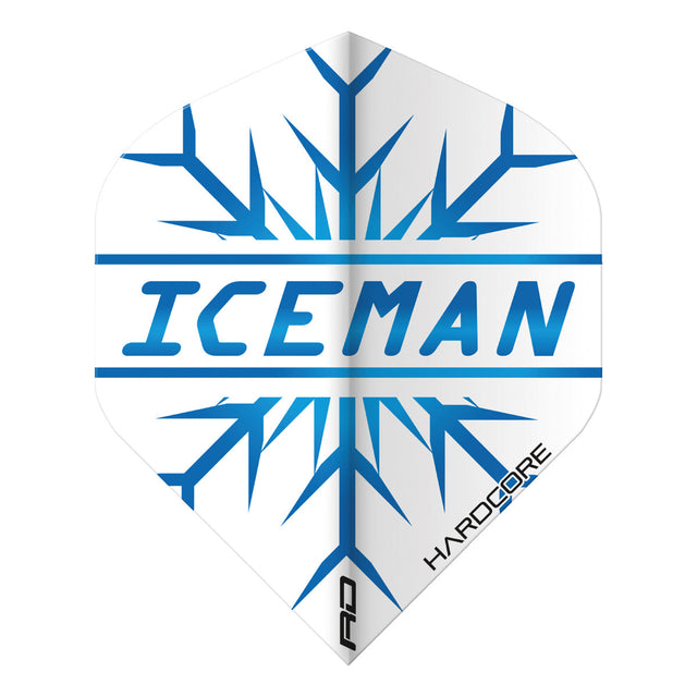 Hardcore Gerwyn Price Snowflake Standard Dart Flights by Red Dragon