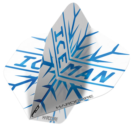 Hardcore Gerwyn Price Snowflake Standard Dart Flights by Red Dragon - view 3