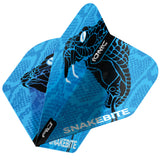 Hardcore Ionic Snakebite Blue Head Standard Dart Flights by Red Dragon - view 3