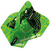 Hardcore Ionic Snakebite Green Head Standard Dart Flights by Red Dragon - view 3