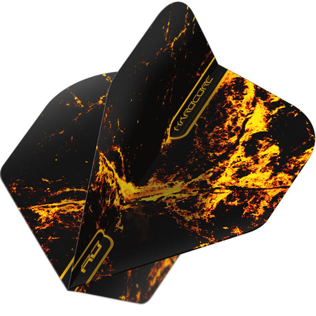 Hardcore Radical Golden Strike Standard Dart Flights by Red Dragon - view 3