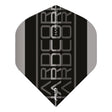 Hardcore XT Grey and Black Triple Standard Dart Flights by Red Dragon