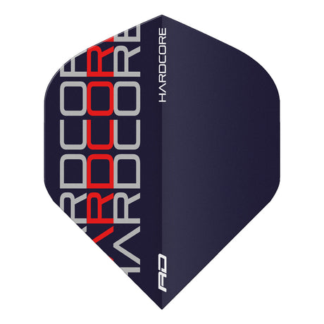 Hardcore XT Radical Red Triple Standard Dart Flights by Red Dragon - view 2