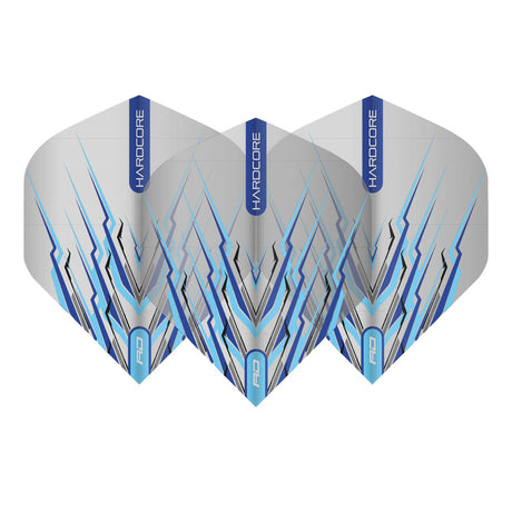 Hardcore Snakebite Blue Mohawk Standard Dart Flights by Red Dragon - view 2