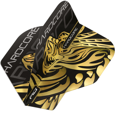 Hardcore Jonny Clayton Gold Dragon Standard Dart Flights by Red Dragon - view 3