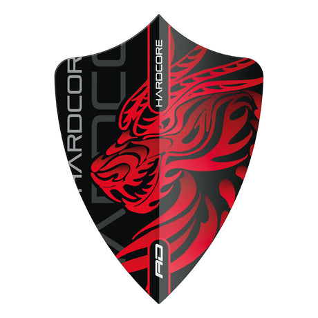 Hardcore Jonny Clayton Dragon Freestyle Dart Flights by Red Dragon