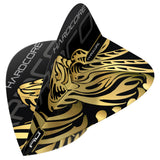 Hardcore Jonny Clayton Gold Dragon Kite Dart Flights by Red Dragon - view 3