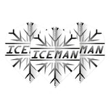 Hardcore Gerwyn Price Grey Snowflake Standard Dart Flights by Red Dragon - view 2