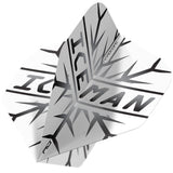 Hardcore Gerwyn Price Grey Snowflake Standard Dart Flights by Red Dragon - view 3