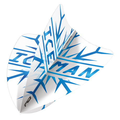 Hardcore Gerwyn Price Snowflake Freestyle Dart Flights by Red Dragon - view 3