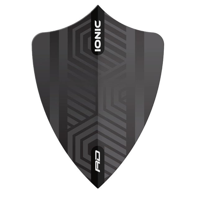 Hardcore Iceman Black Freestyle Dart Flights by Red Dragon