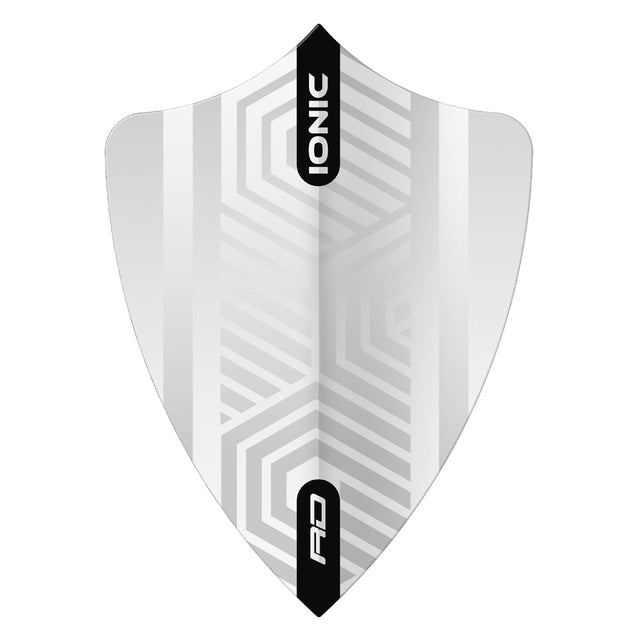 Hardcore White Freestyle Dart Flights by Red Dragon