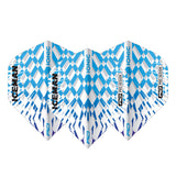 Hardcore Ionic Gerwyn Price Blue & White Burst Standard Dart Flights by Red Dragon - view 2