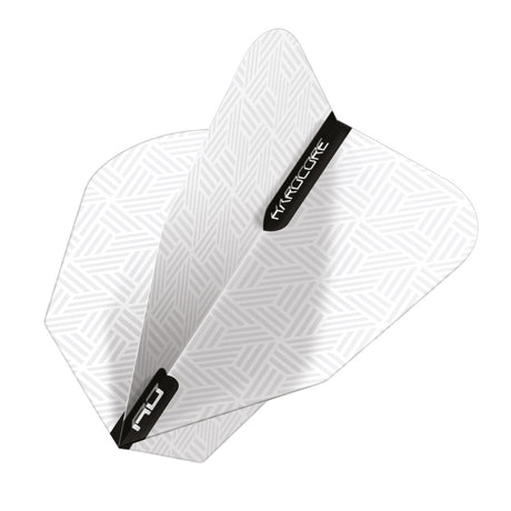 White V-Standard Dart Flights by Red Dragon - view 3
