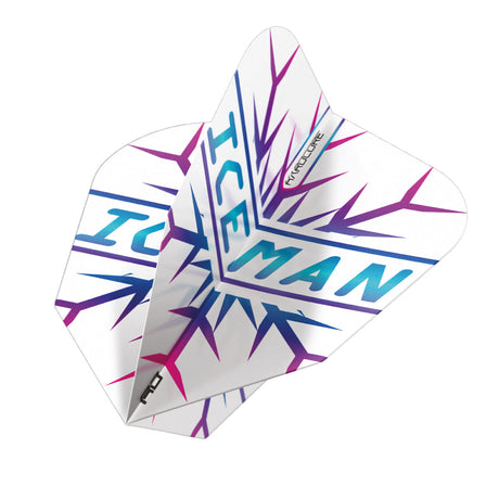 Hardcore Gerwyn Price Rainbow Snowflake V Standard Flights V-Standard Dart Flights by Red Dragon - view 3