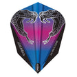 V Standard Snake Black Transparent V-Standard Dart Flights by Red Dragon