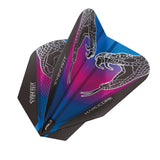 V Standard Snake Black Transparent V-Standard Dart Flights by Red Dragon - view 3