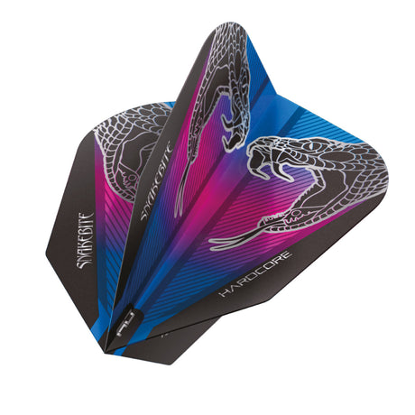 V Standard Snake Black Transparent V-Standard Dart Flights by Red Dragon - view 3