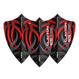 Hardcore Jonny Clayton Red Dragon Freestyle Dart Flights by Red Dragon - view 2