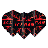 Gerwyn Price Red Hardcore Premium Standard Dart Flights by Red Dragon - view 2