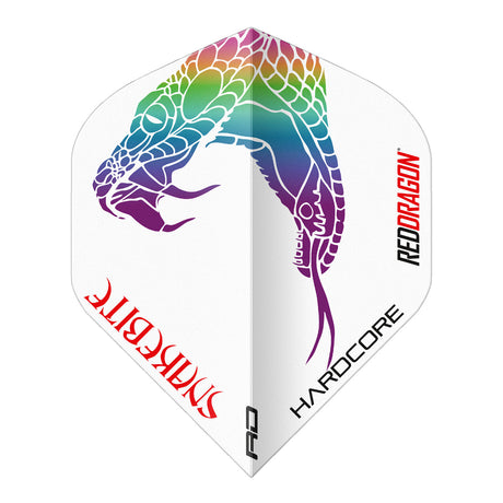 Peter Wright Black & White Yin Yang Standard Dart Flights by Red Dragon - view 3