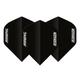 Airwing Black Standard Dart Flights by Red Dragon - view 2