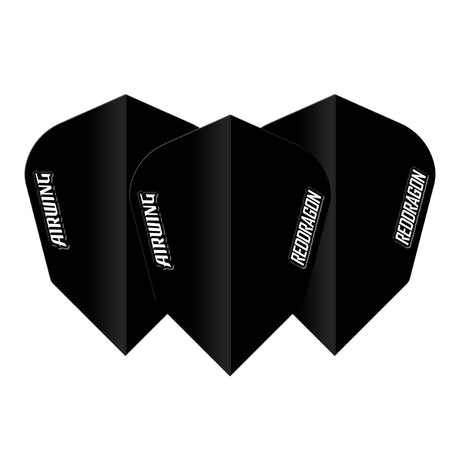 Airwing Black V-Standard Dart Flights by Red Dragon - view 2
