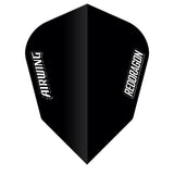 Airwing Black V-Standard Dart Flights by Red Dragon