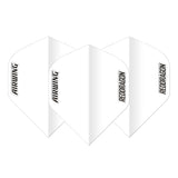 Airwing White Standard Dart Flights by Red Dragon - view 2