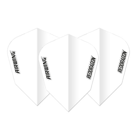 Airwing White V-Standard Dart Flights by Red Dragon - view 2