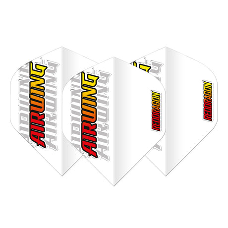 Airwing Red Logo Standard Dart Flights by Red Dragon - view 2